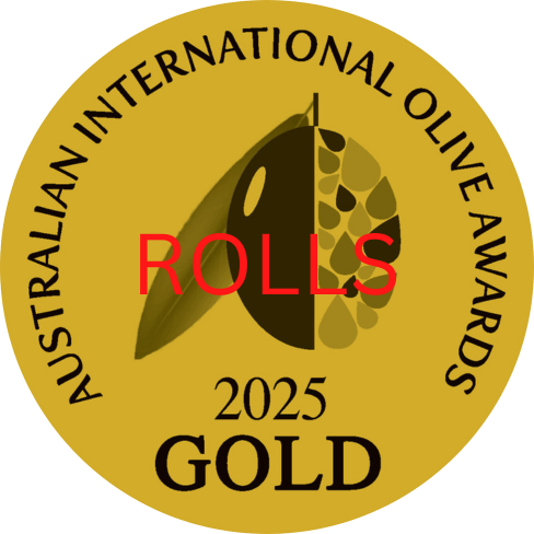 Gold Decal Rolls (500 decals per roll)